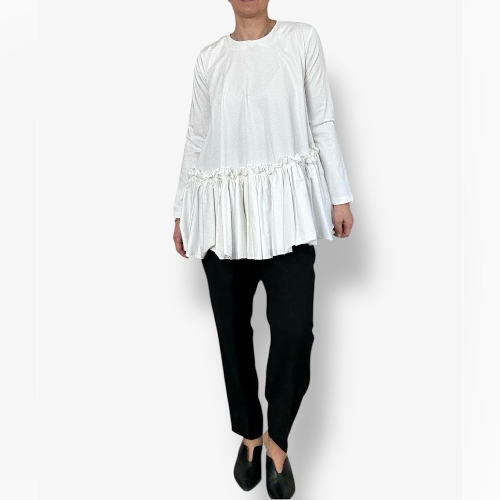 ASOS Dramatic Ruffle Bell Dress/Top Long Sleeve